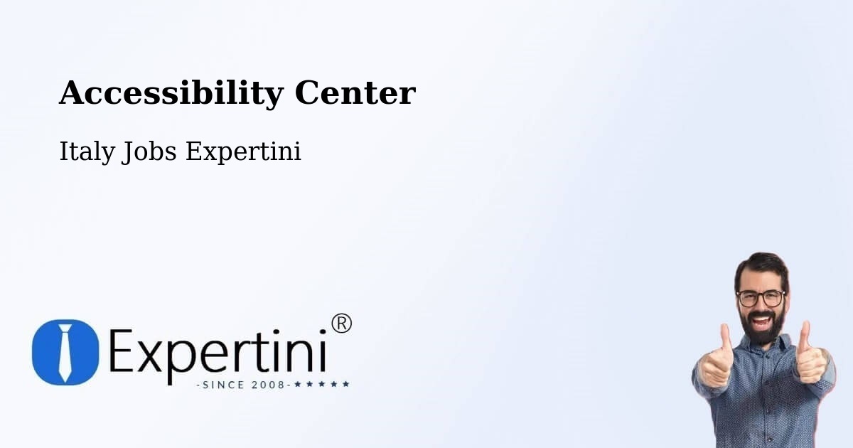 Accessibility Statement – Vajont - Italy Jobs Expertini