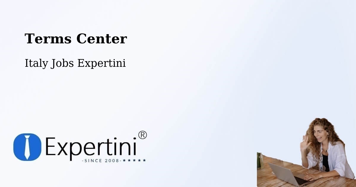 Terms of Service – Vajont - Italy Jobs Expertini